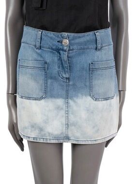 CHANEL 2011 Vintage St Tropez Washed Denim Mini Skirt — EU 34 (US 2)